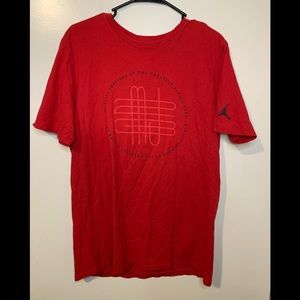 Air Jordan Retro T-Shirt Red